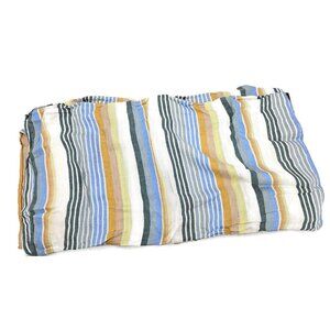 New Brooklinen Striped Linen King Pillowcases Blue White Coral